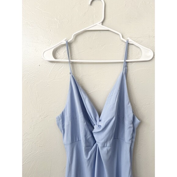 Abercrombie & Fitch Light Blue Midi Dress - Picture 4 of 12